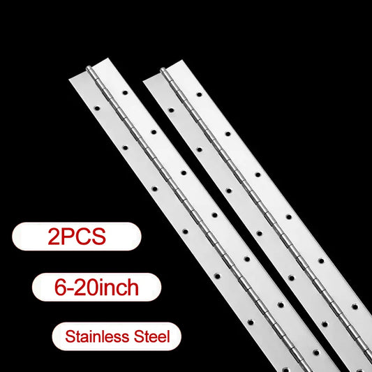 Robuste Edelstahl Klavierscharniere 15-51 cm für Schrank - Möbel
