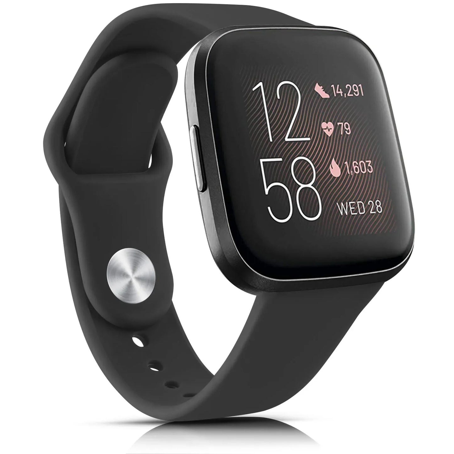 Silikon Armband Sport Ersatz für Fitbit Versa 1 2 3 4 Lite Sense 2