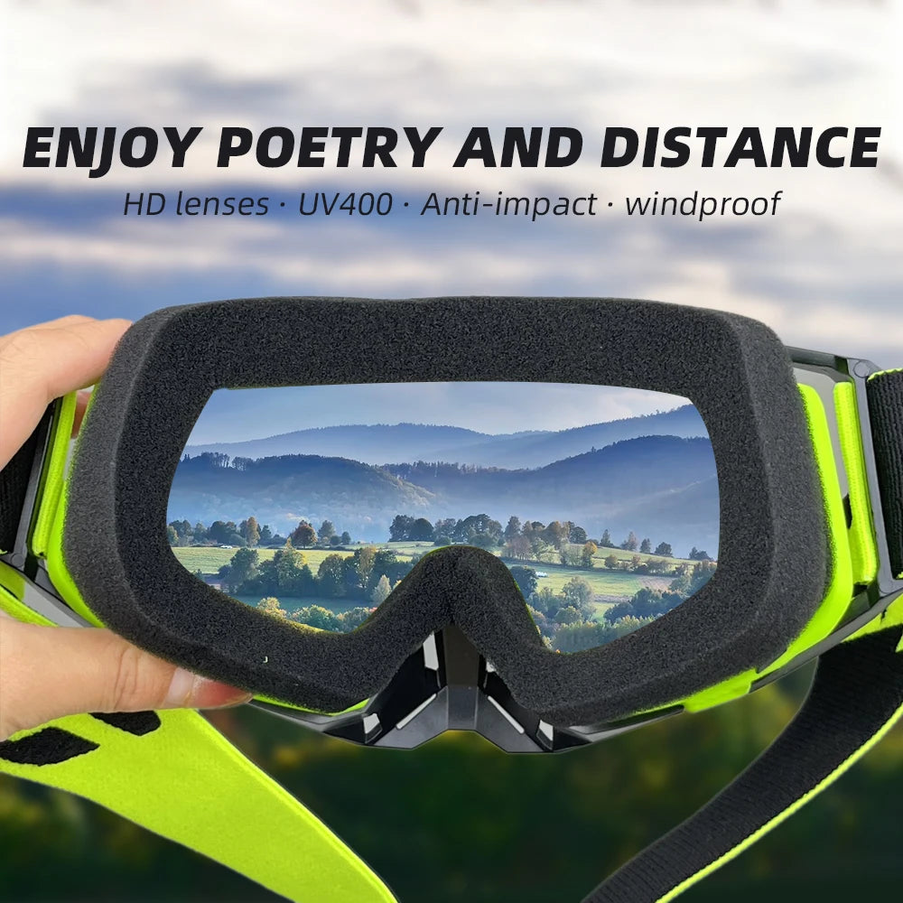 Vielseitige Outdoor Sportbrille für Motorrad Rad Ski MX ATV Racing