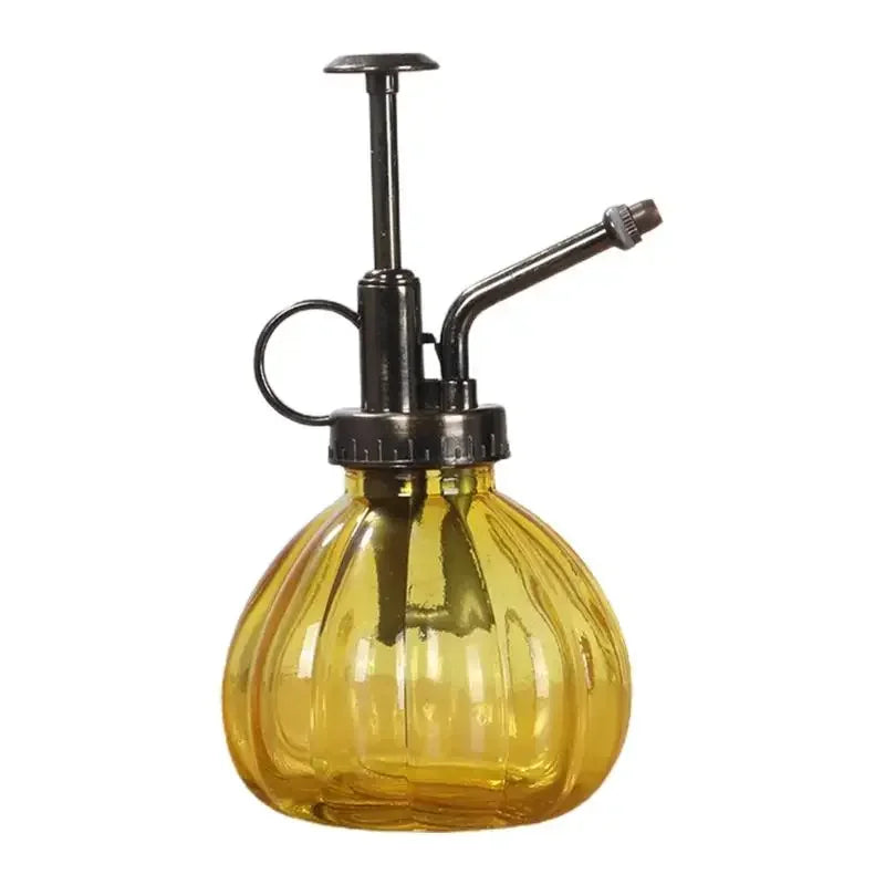 Vintage Glas Gießkanne mit Luftdruck-Spray für Garten und Haushalt