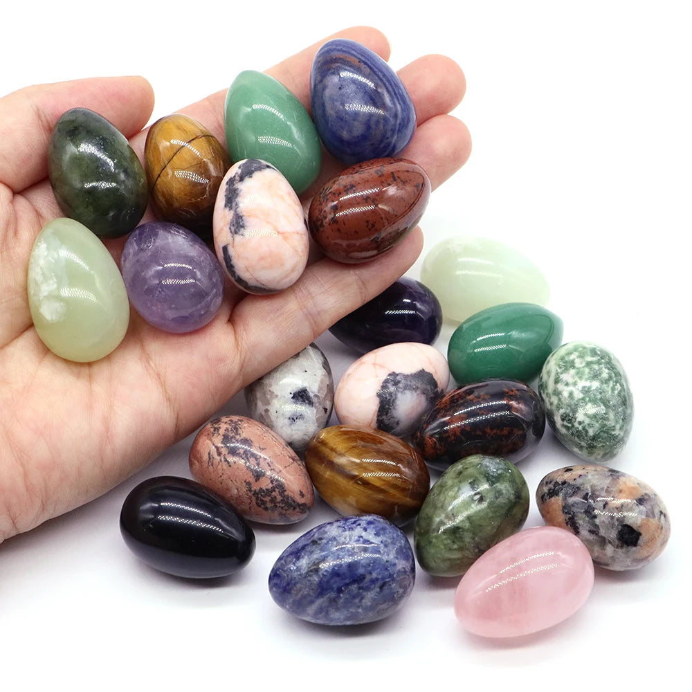Edelsteine Yoni Ei zur Energieheilung und Meditation