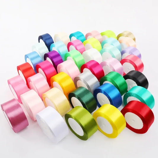 Vielseitiges Satinband für Geschenke und Dekoration 22 Meter Rolle