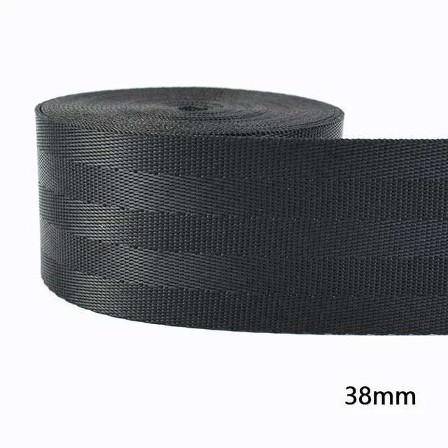 5 Meter Polyester Nylon Gurtband 25-50mm DIY Rucksack Gürtel