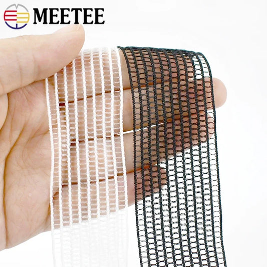 Elastisches Mesh-Gummiband 10/20m, 20-50mm – DIY Nähzubehör Kleidung