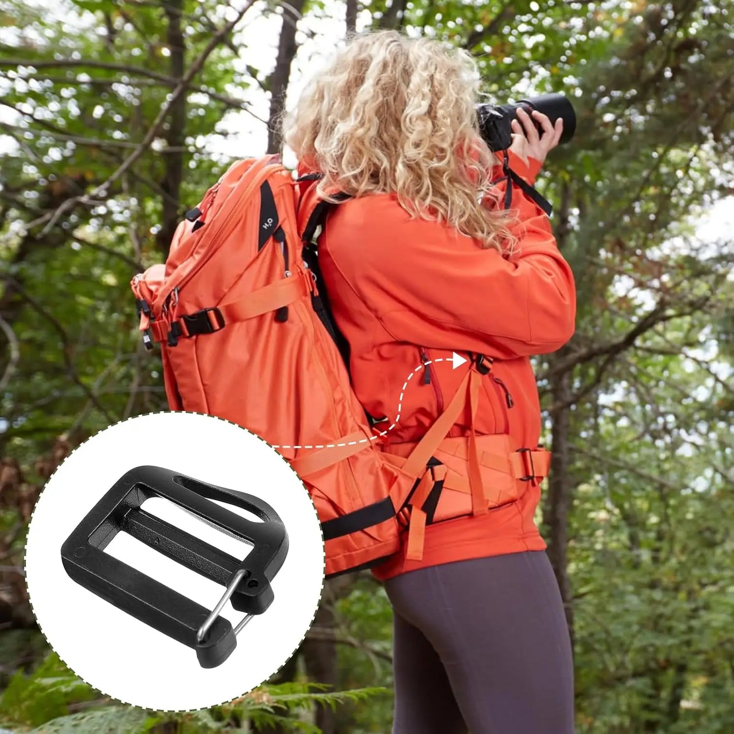 3 bis 12 Stück G-Haken Gurtband Clip 25 mm Schnellverschluss Ersatz