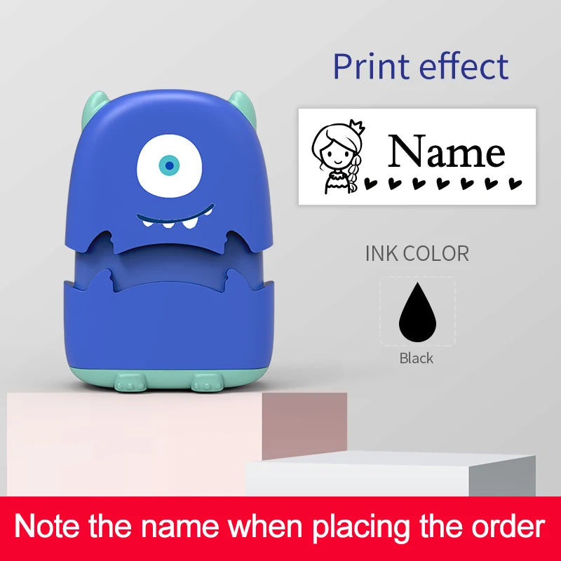 Wiederverwendbares Baby-Namenstempel-Set – Ungiftig, wasserfest - personalisierbar