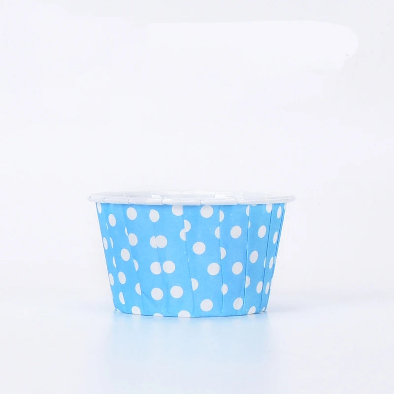 50 Mini Muffin Tassen Papier – 50er Set, vielseitig - umweltfreundlich gestalten
