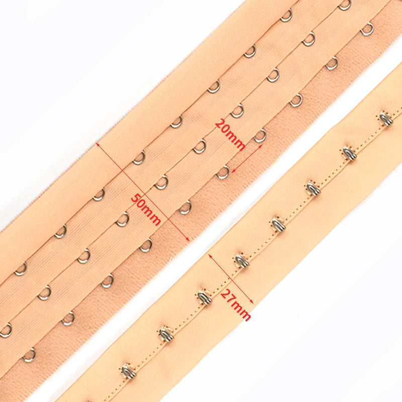 Verstellbares BH Verlängerungsband 3 Reihen für Komfort und Passform