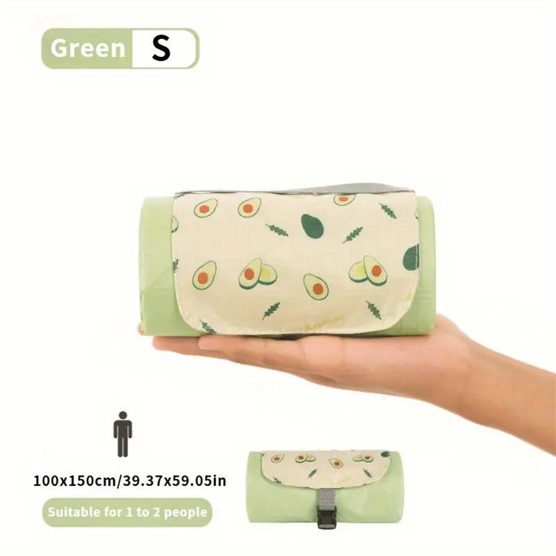 Wasserdichte faltbare Picknickmatte im praktischen Taschenformat