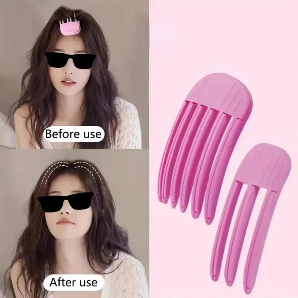 Flauschige Haarclips für Volumen und Styling mit weichem Griff für Damen