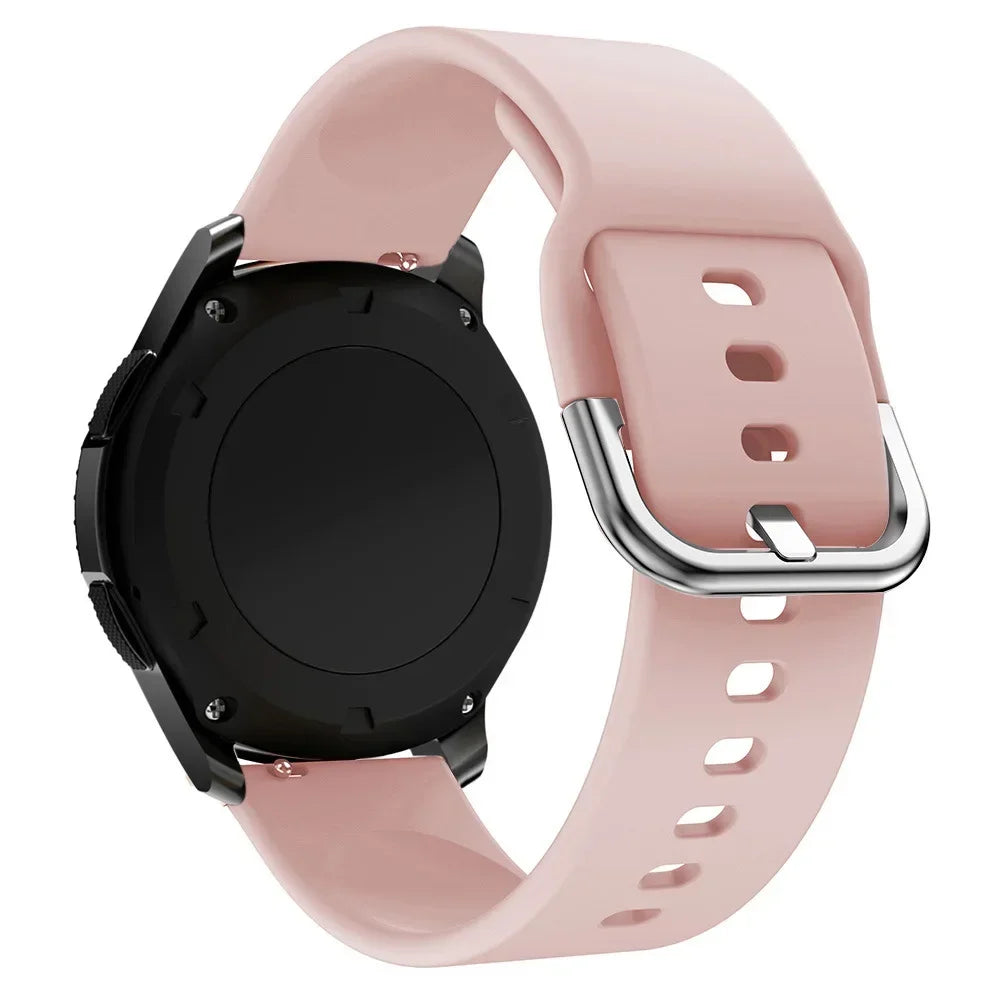 Silikon Uhrenarmband 20/22mm kompatibel mit Smartwatches und Sportuhren
