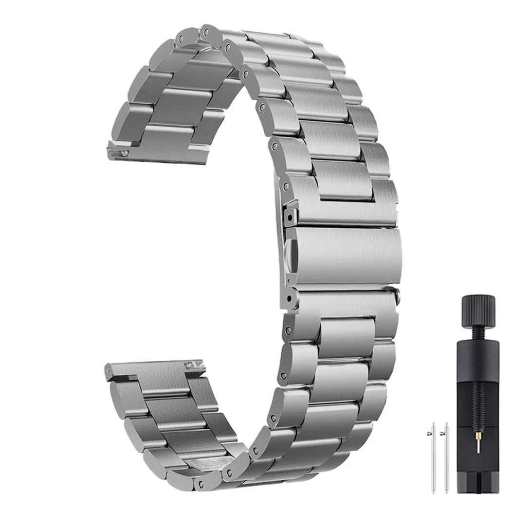 Elegantes Edelstahl-Armband für Huawei Watch 42/46mm – robust - zeitlos unisex