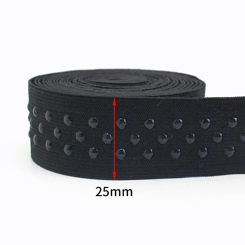 Elastisches Gurtband 20-50mm als Anti-Rutschband für Gürtel und Kleidung