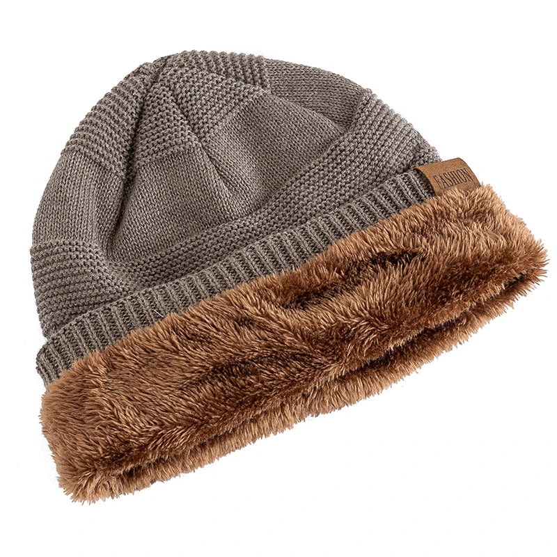 Unisex Winter Mütze gefüttert – Warme Slouchy Beanie für Männer und Frauen
