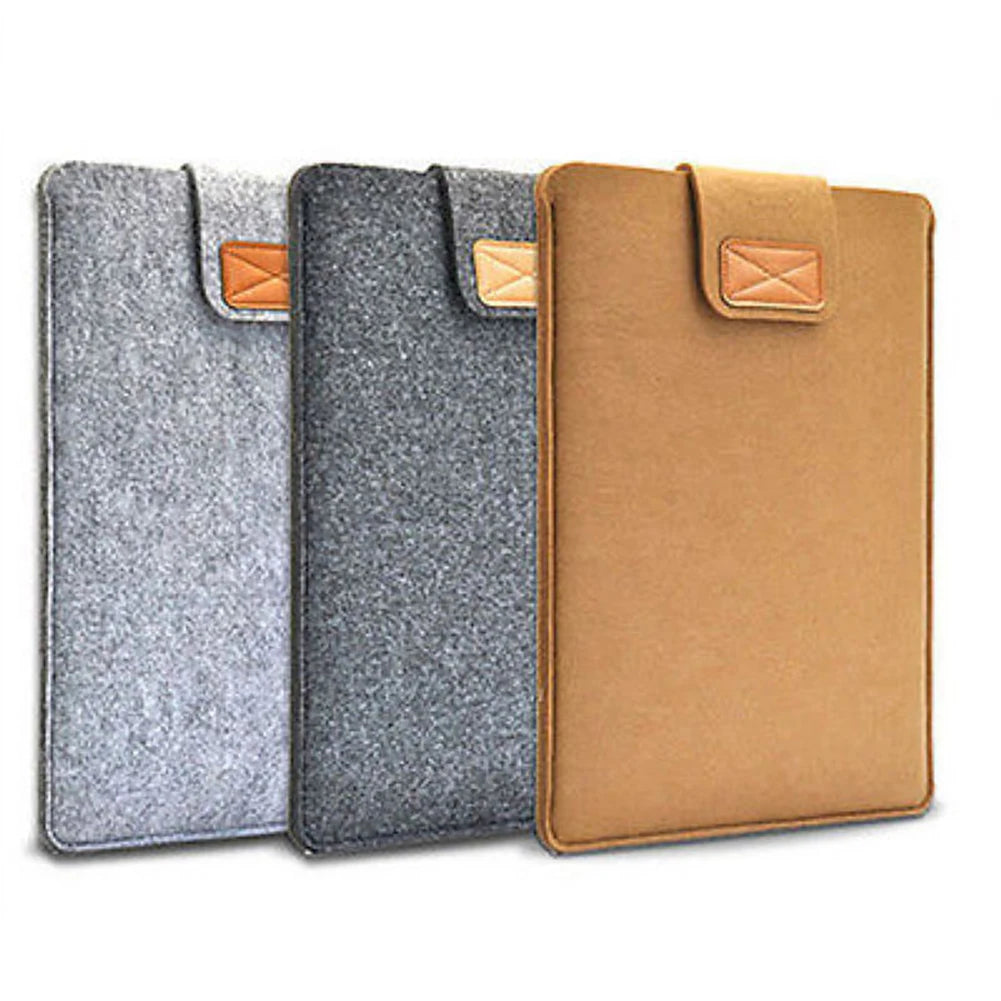 Filz Schutzhülle für Notebook Tablet 11 13 15 Zoll – Schlank Tragbar