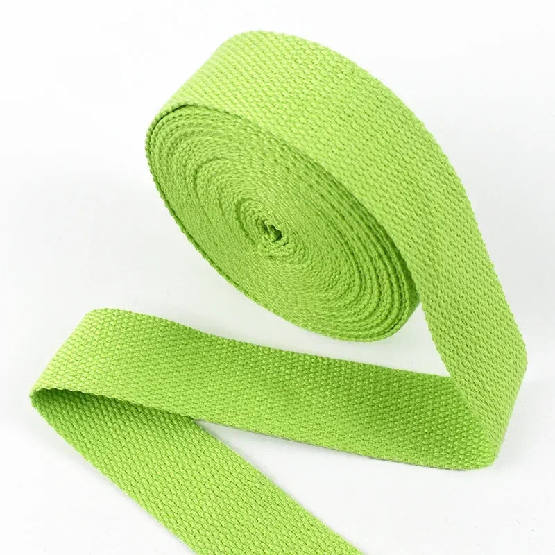 4M Polyester/Nylon Gurtband 1.3mm dick, 20-50mm breit für DIY Nähen Rucksäcke