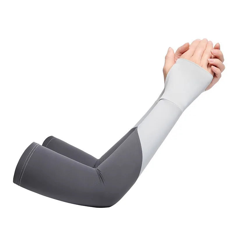 Sommer Armstulpen Damen UV-Sonnenschutz Sport Radfahren Wandern
