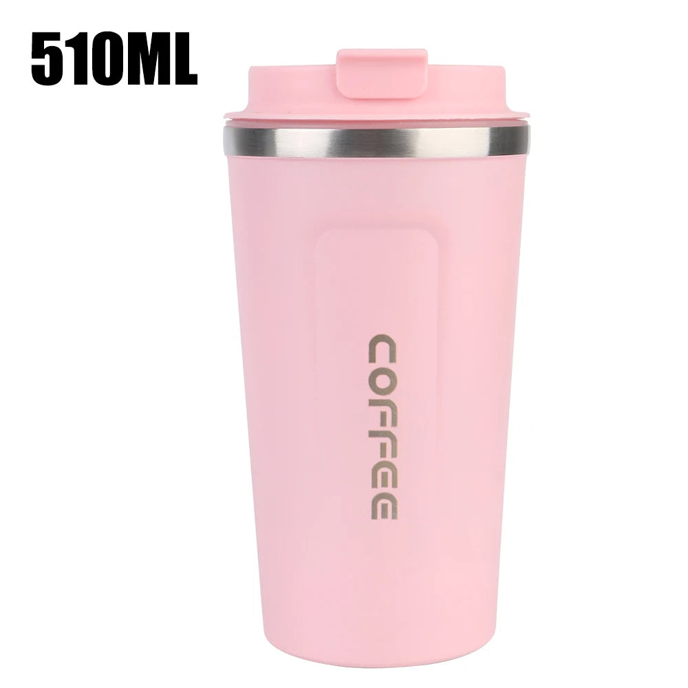 Isolierter Edelstahl Thermobecher 380ml oder 510ml