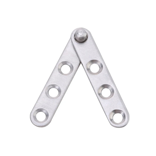 Edelstahl Türscharnier 6x1,1 cm für unsichtbare Möbel-Türen