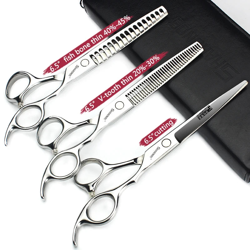 Professionelle Japanische Friseurschere mit scharfer Klinge und ergonomischem Griff