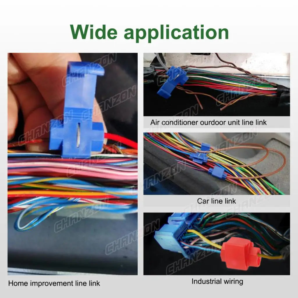 10/140pcs Schnellspleiß Drahtverbinder Kit 22-10 AWG