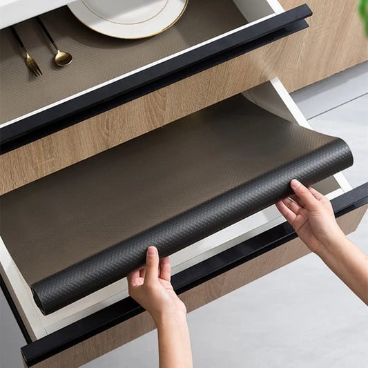 Wiederverwendbare rutschfeste Schubladeneinlagen für Haushalt und Küche