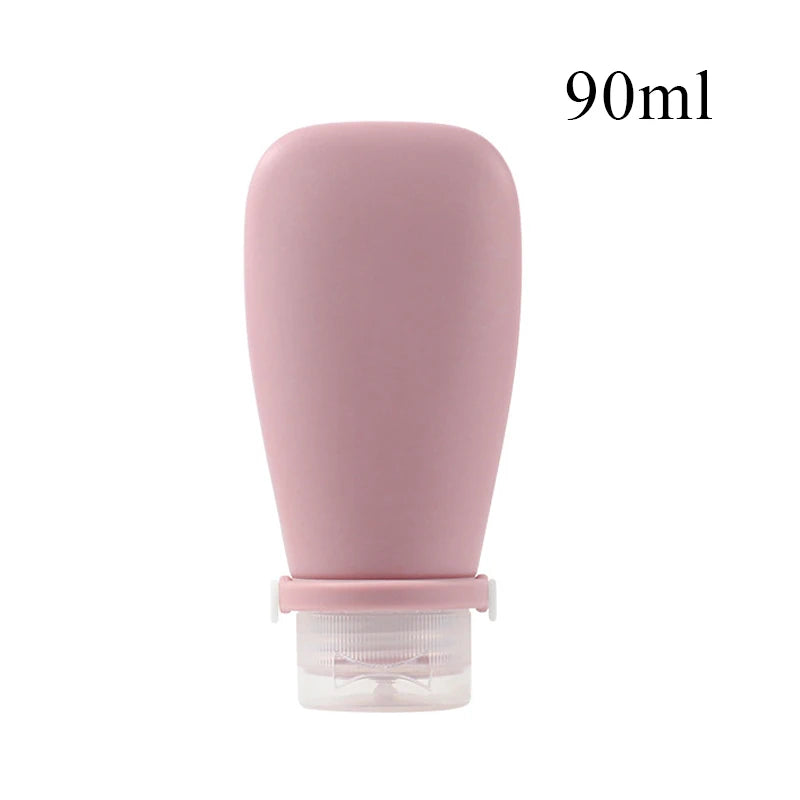 Auslaufsichere Silikon-Reiseflasche 30-90ml – flexibel, nachfüllbar - kompakt