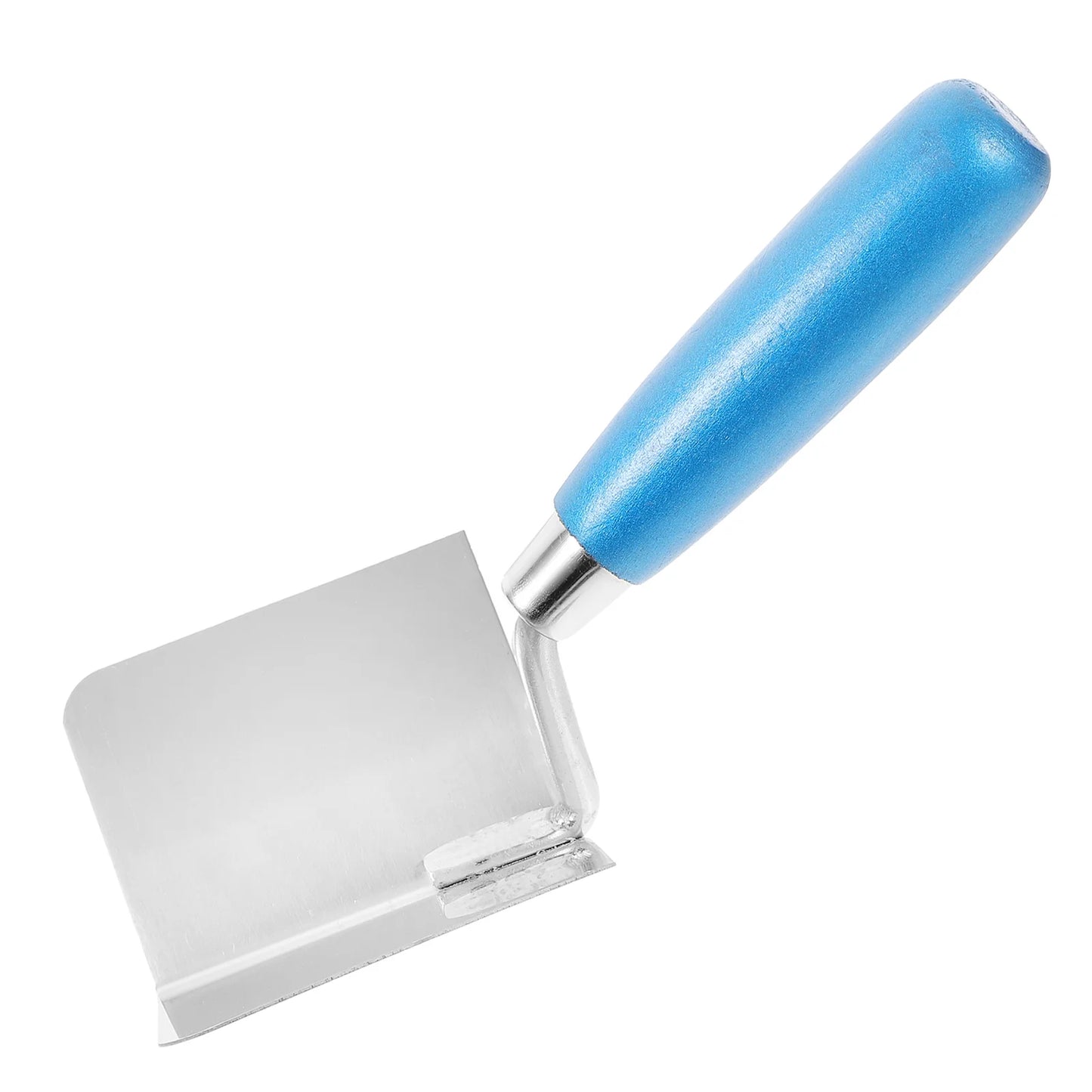 Ergonomische Edelstahlkelle mit Holzgriff – Präzises Spachteln in Blau, 1 Stück