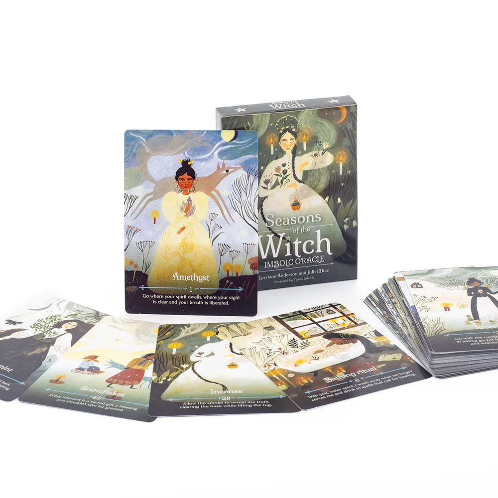 Imbolc Oracle Karten Set mit 44 Stück für spirituelle Führung