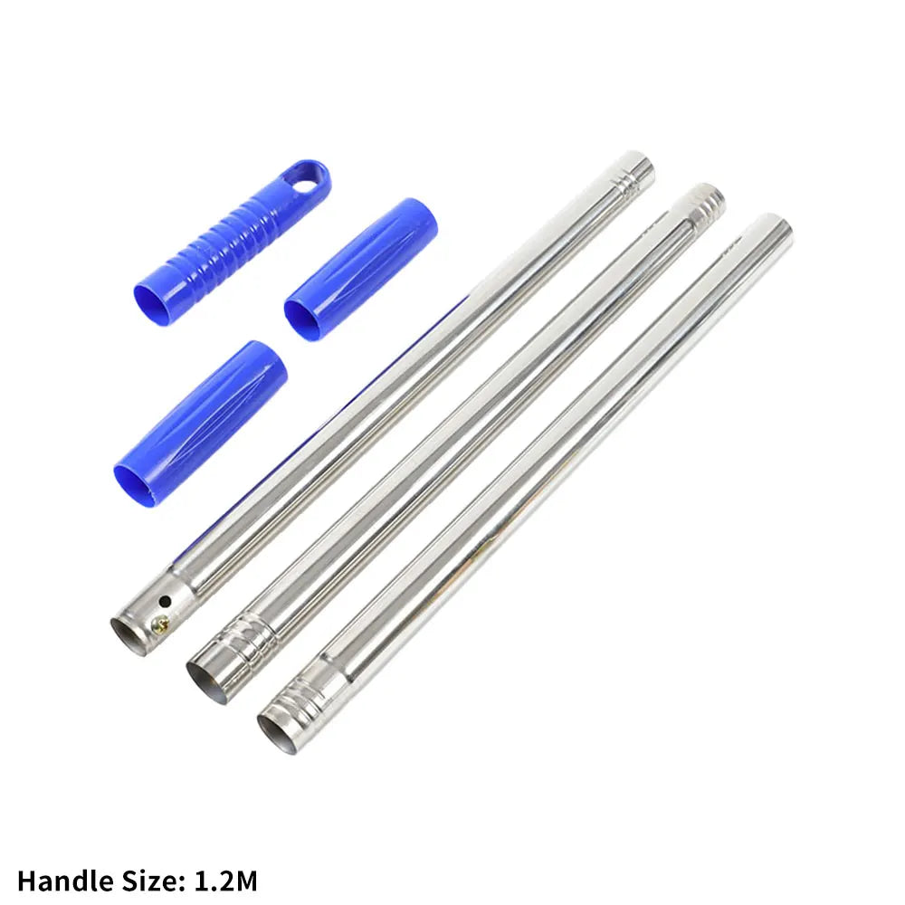 Manuelle Gartenreinigungsbürste mit Stahlborsten für Unkraut und Moos