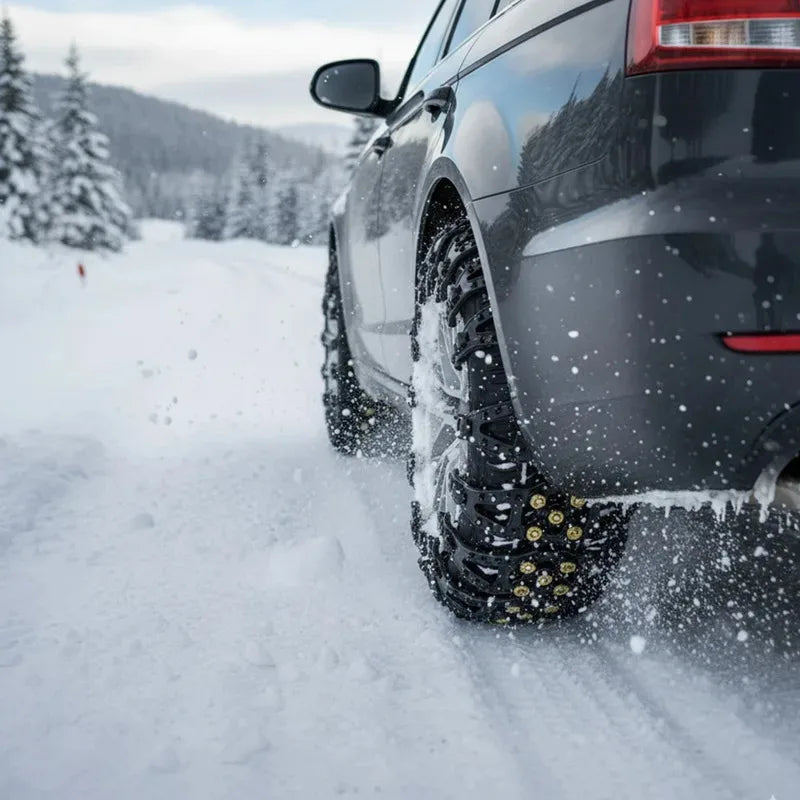 Robuste Winter-Autoreifenketten rutschfest für 85 x 10 cm Reifen
