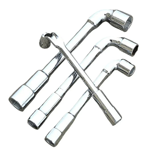 Robuster L-förmiger Hexagon Steckschlüssel 6-15mm – Kraftsparend - präzise