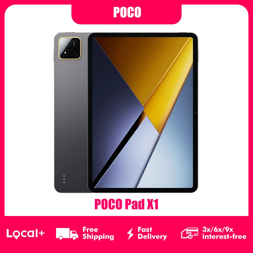 Poco Pad X1 Tablet PC 8GB RAM 512GB Speicher 11'' 144Hz Wi-Fi 6E