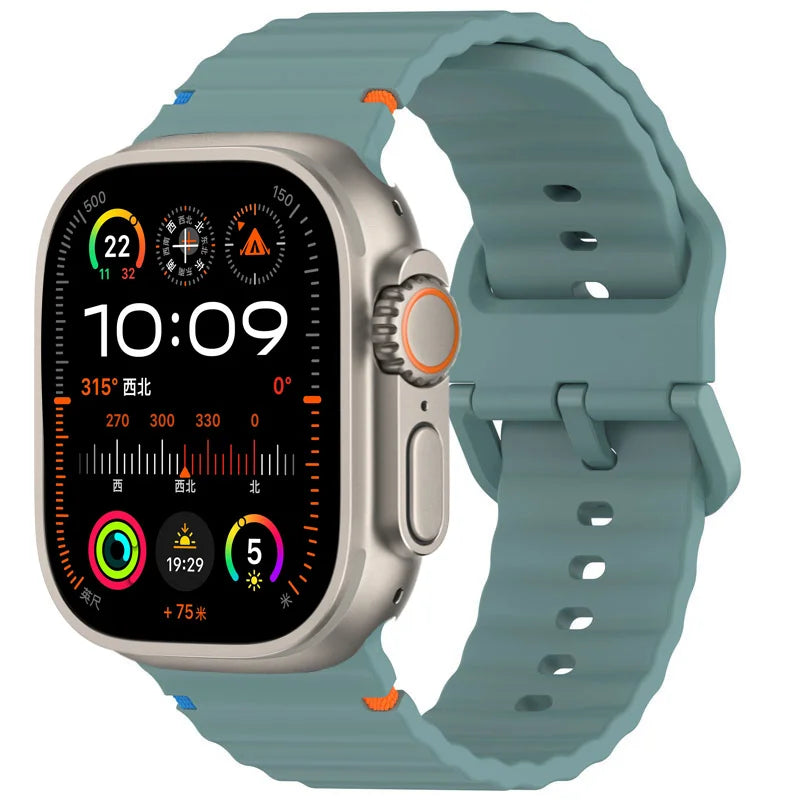Atmungsaktives Silikonarmband 38-49mm – Nachhaltig, sportlich - individuell