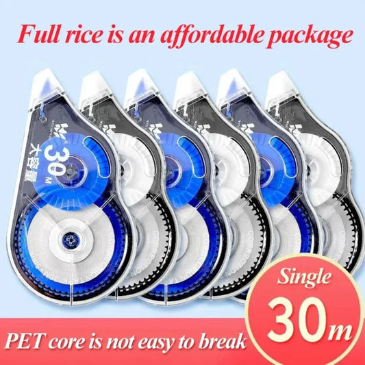 Korrekturband mit großer Kapazität 12m/30m/60m für Schule - Büro