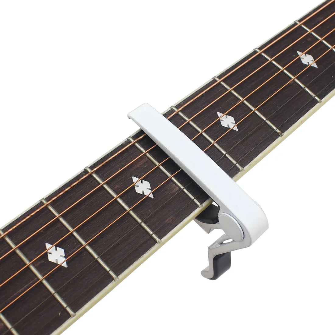 Universeller Capo für 6-saitige akustische und klassische Gitarren Metallclip