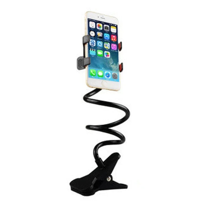 Flexibler 70 cm Smartphone Halter mit 360° Clip für Bett und Schreibtisch