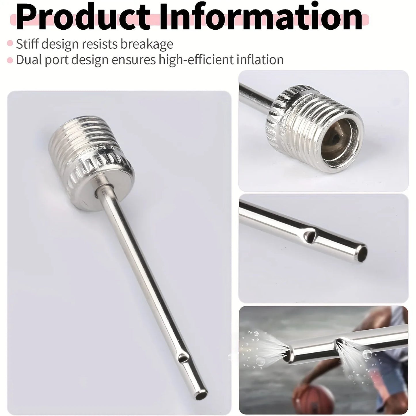 Praktischer Aufblasstift für Kugelpumpennadeln einfache Handhabung