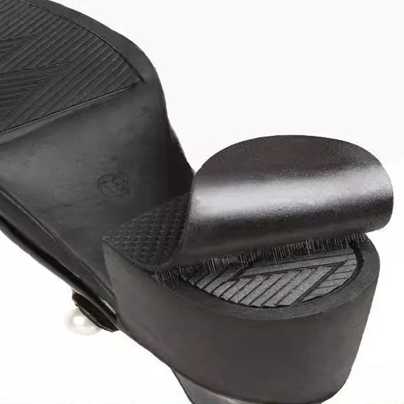 Sicherer Halt - Schutz: Schwarz selbstklebende Anti-Rutsch-Aufkleber 100x10 cm