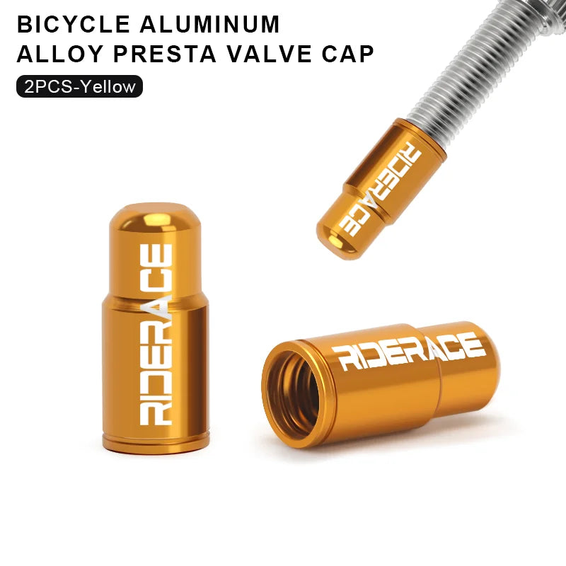 Robuste Aluminium Ventilkappe für Presta Ventile – CNC gefräst, staubdicht, MTB/Rennrad