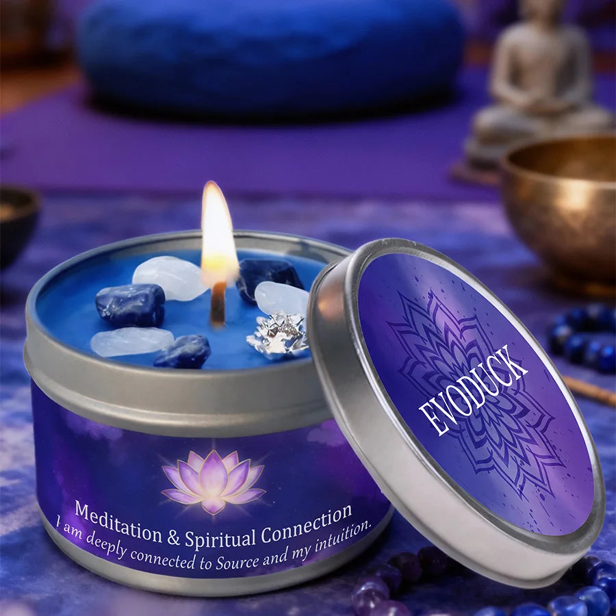 3oz Divine Guidance Duftkerze mit Kristallen, ideal als Geschenk