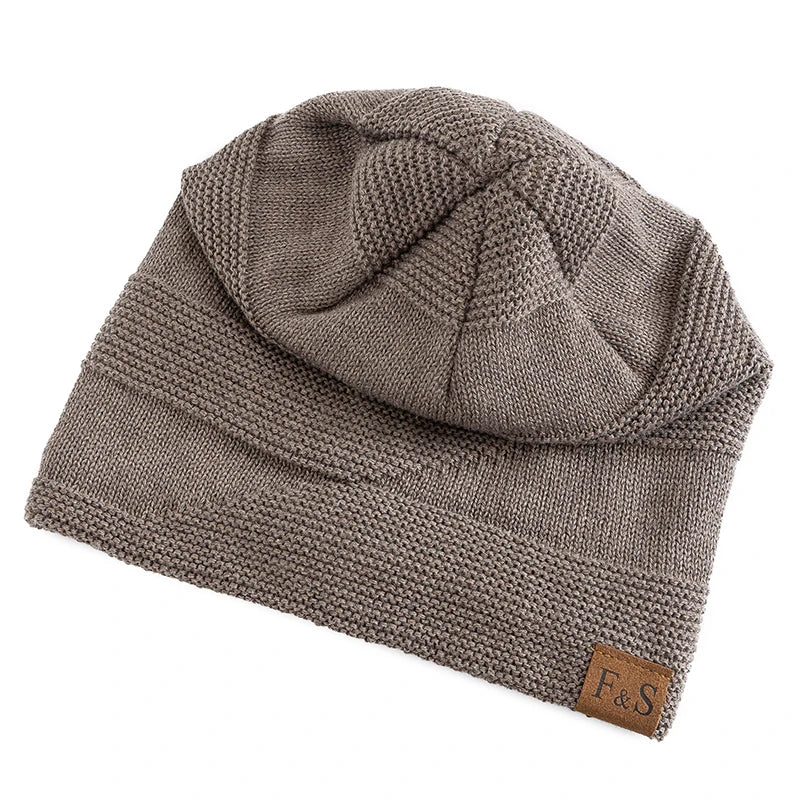 Unisex Winter Mütze gefüttert – Warme Slouchy Beanie für Männer und Frauen