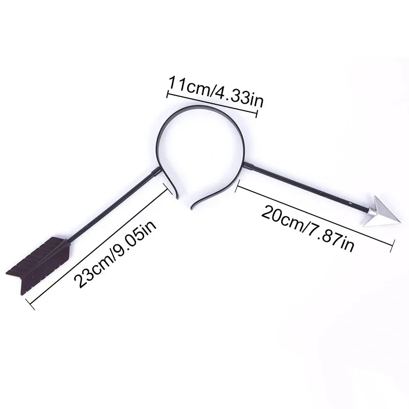 Halloween Party Haarbänder mit Messer, Axt, Hackmesser und Schere