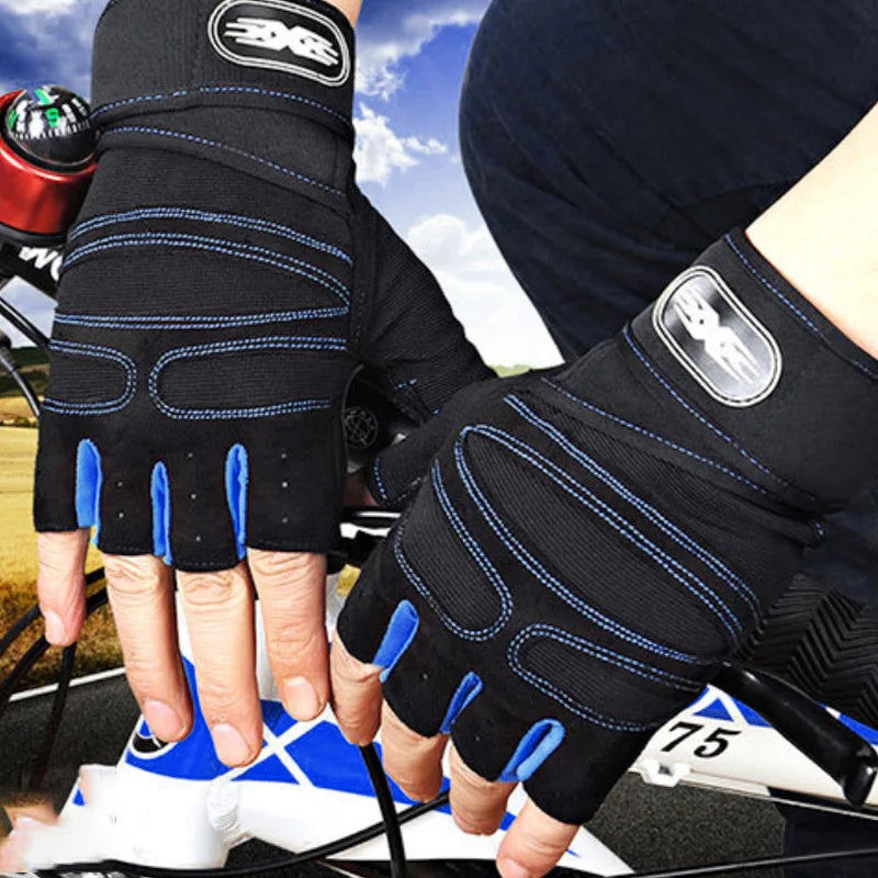 Stoßfeste Gym Handschuhe Unisex – Komfort - Grip für Fitness - Bodybuilding