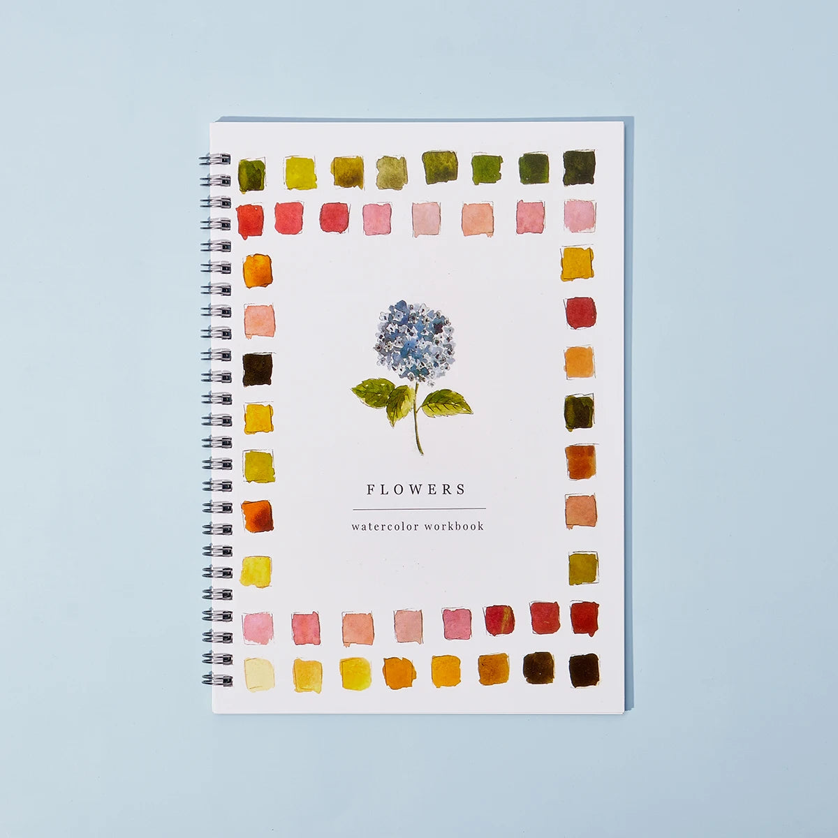 Anfängertaugliches Aquarell Arbeitsbuch mit Vogelmotiven