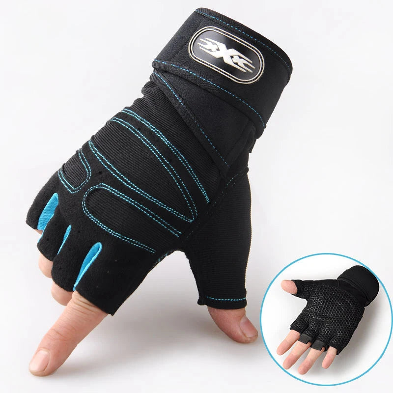Stoßfeste Gym Handschuhe Unisex – Komfort - Grip für Fitness - Bodybuilding