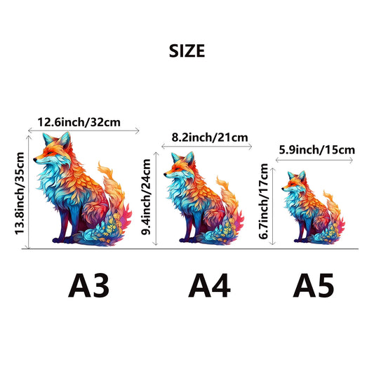Holzpuzzle Tierform zur Förderung von Konzentration und Stressabbau