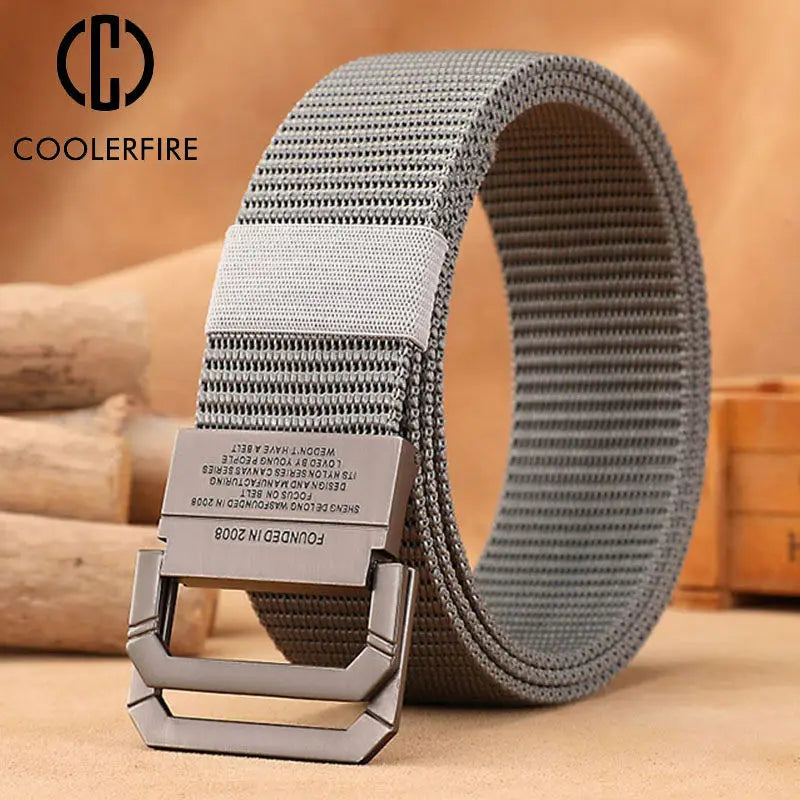 Robuster Nylon-Gürtel Herren 3,8 cm breit – verstellbar, ideal für Outdoor - Alltag