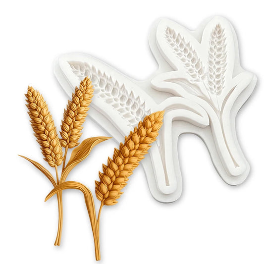 Silikon Kuchen Dekorierform Weizen Ohr Sugarcraft Fondant Backform