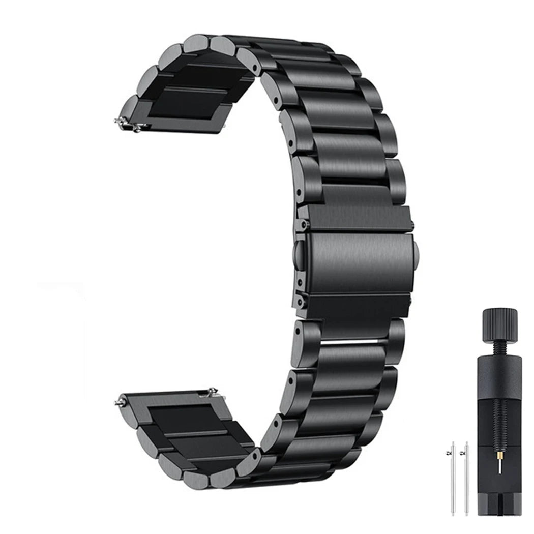 Elegantes Edelstahl-Armband für Huawei Watch 42/46mm – robust - zeitlos unisex